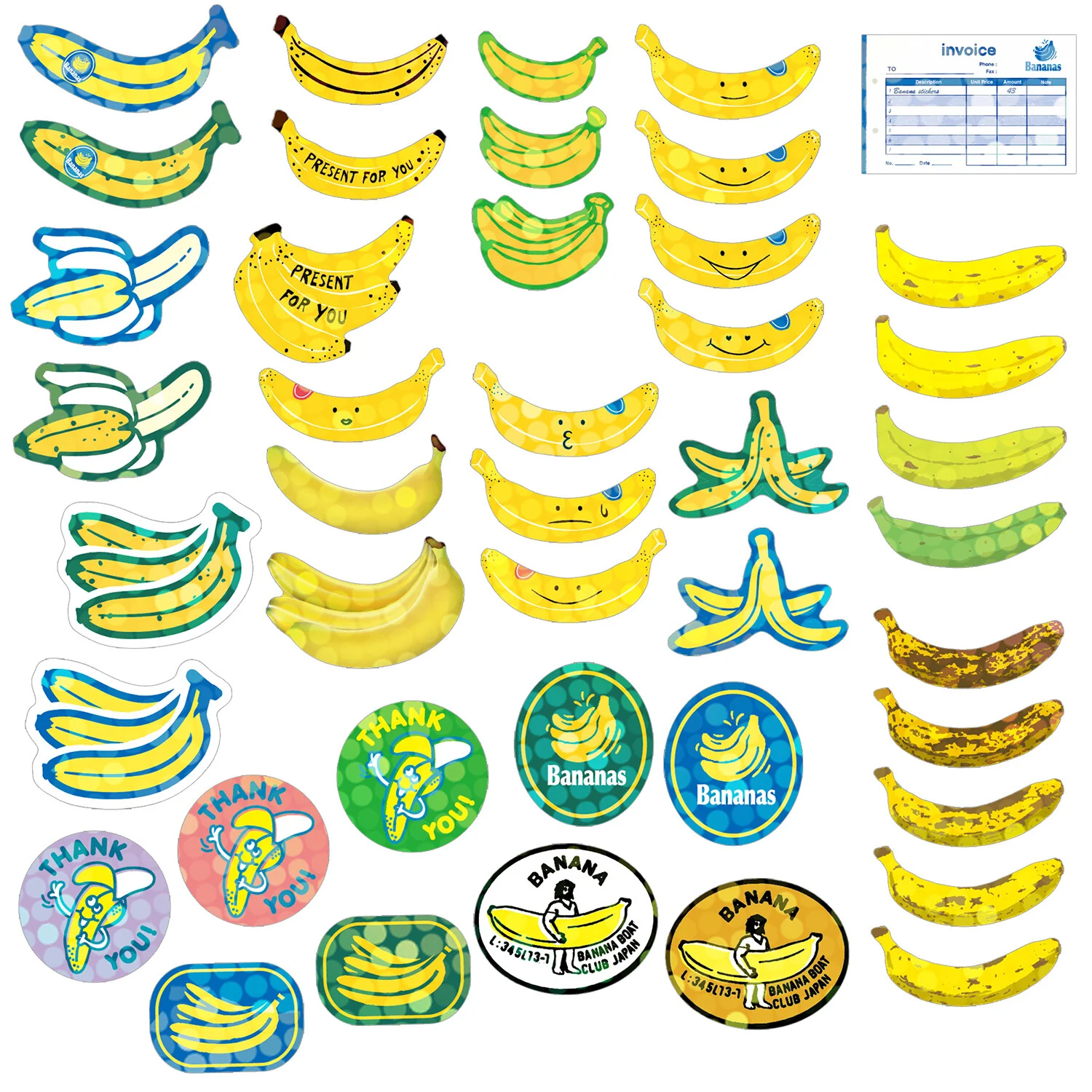 Haco Sticker Box - Banana - Image 2