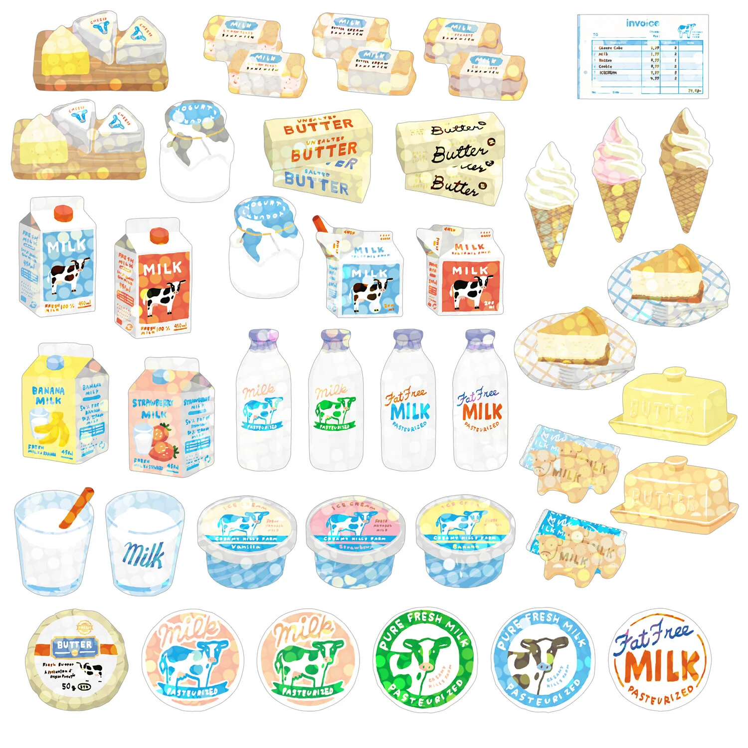 Haco Sticker Box - Dairy - Image 2