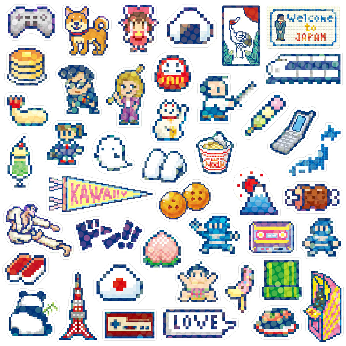 Haco Sticker Box - Japan Culture - Image 2
