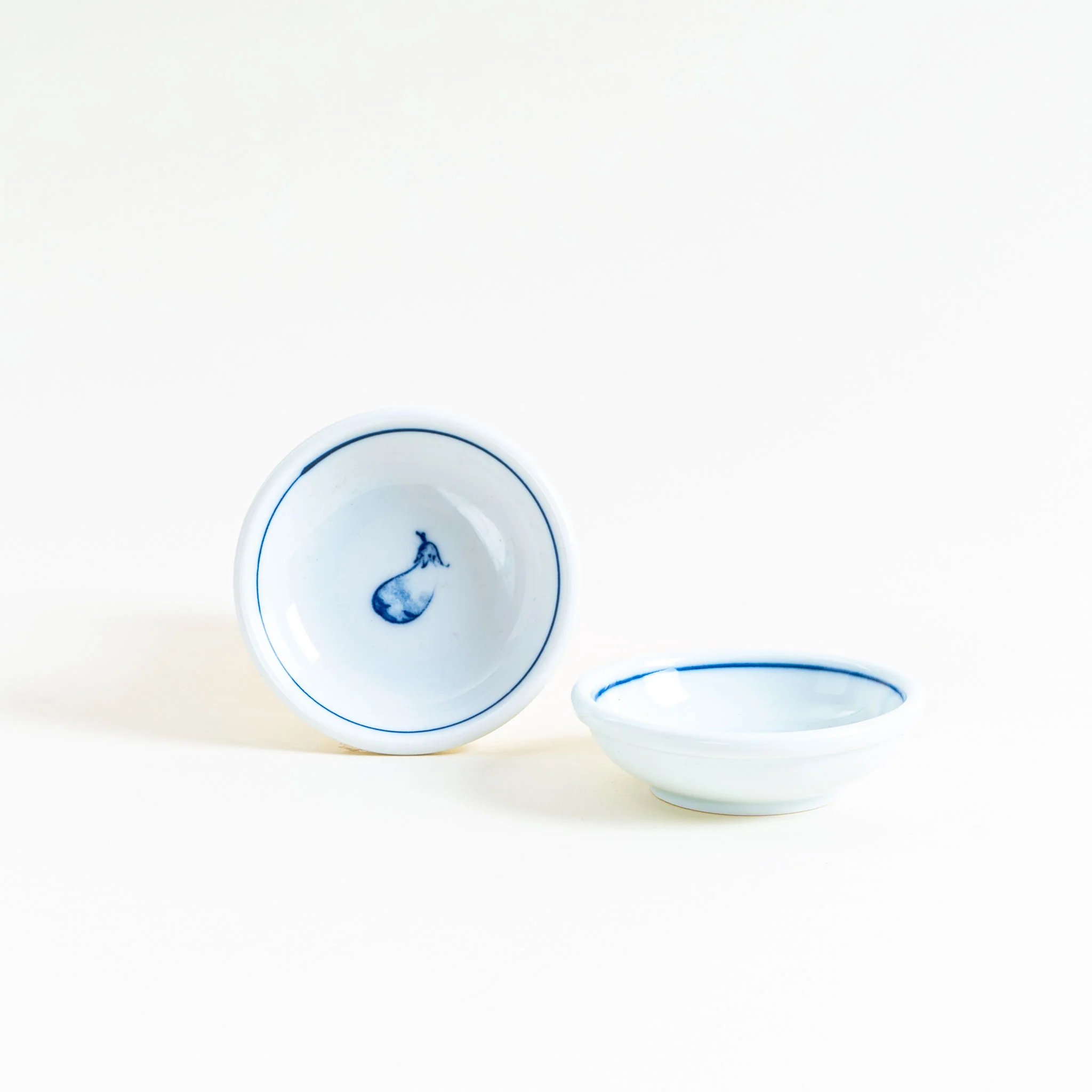 Hand-Painted Eggplant Mini Dish