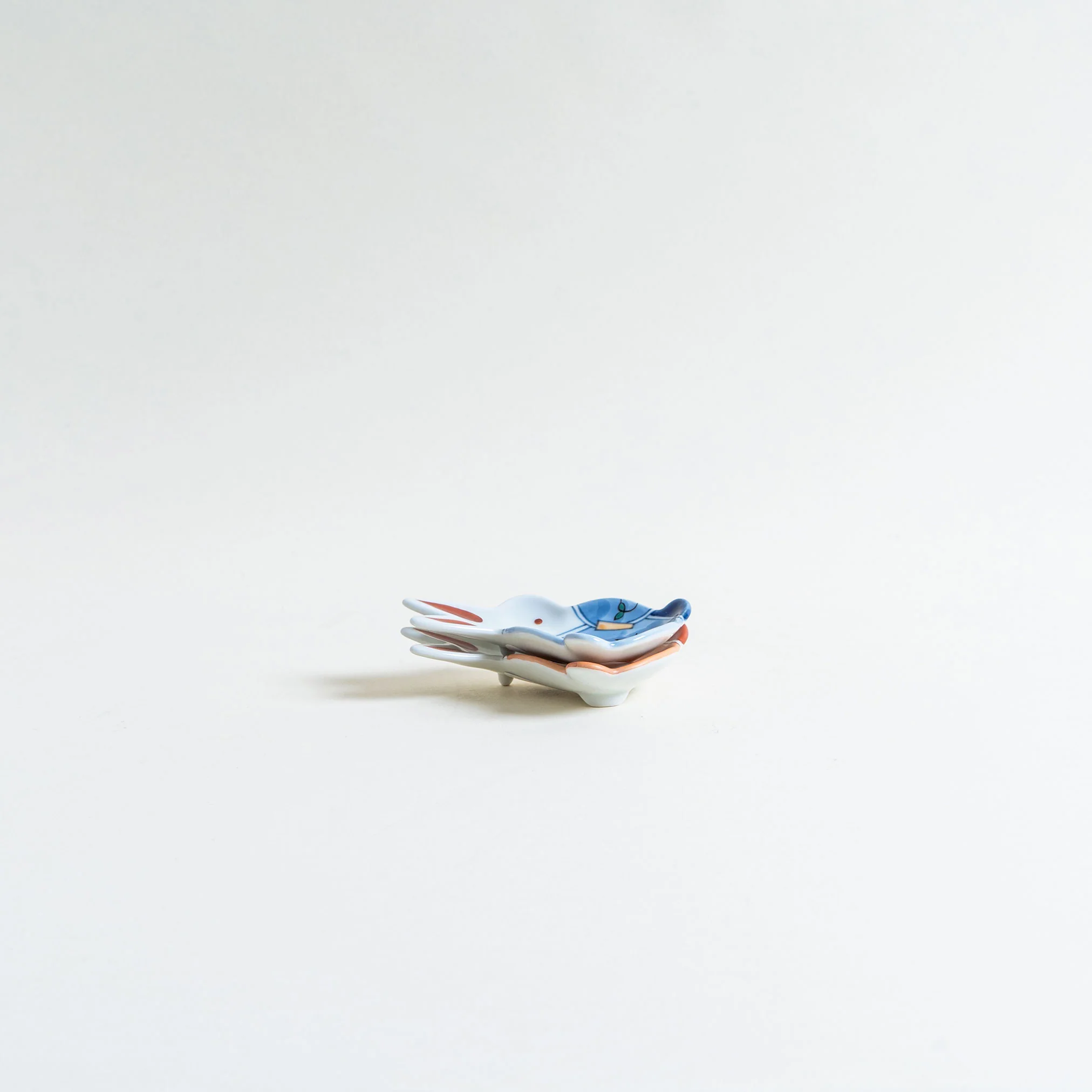 Hand-Painted Rabbit Small Dish - Image 10