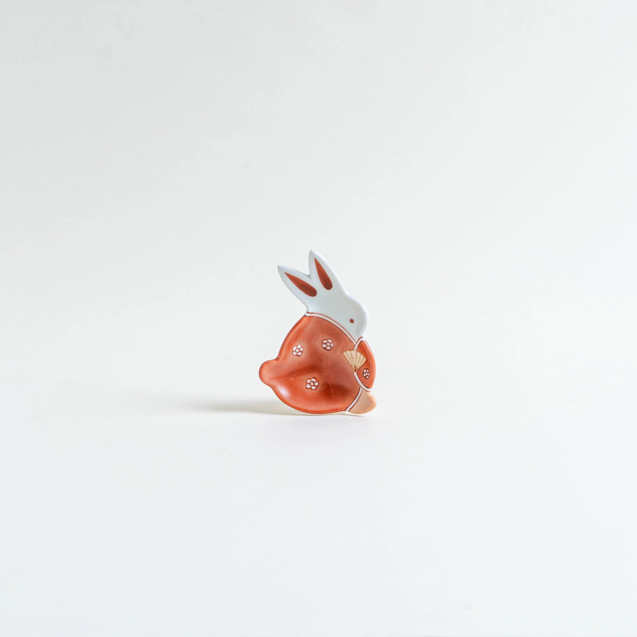 Hand-Painted Rabbit Small Dish - Image 3