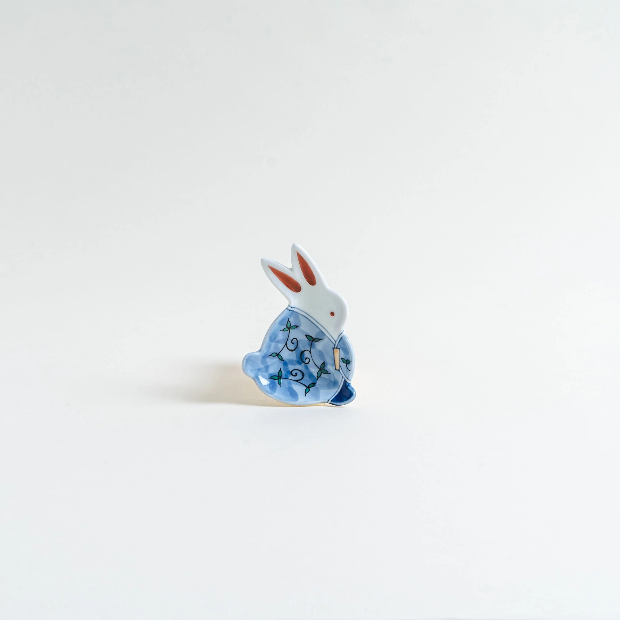 Hand-Painted Rabbit Small Dish - Image 4