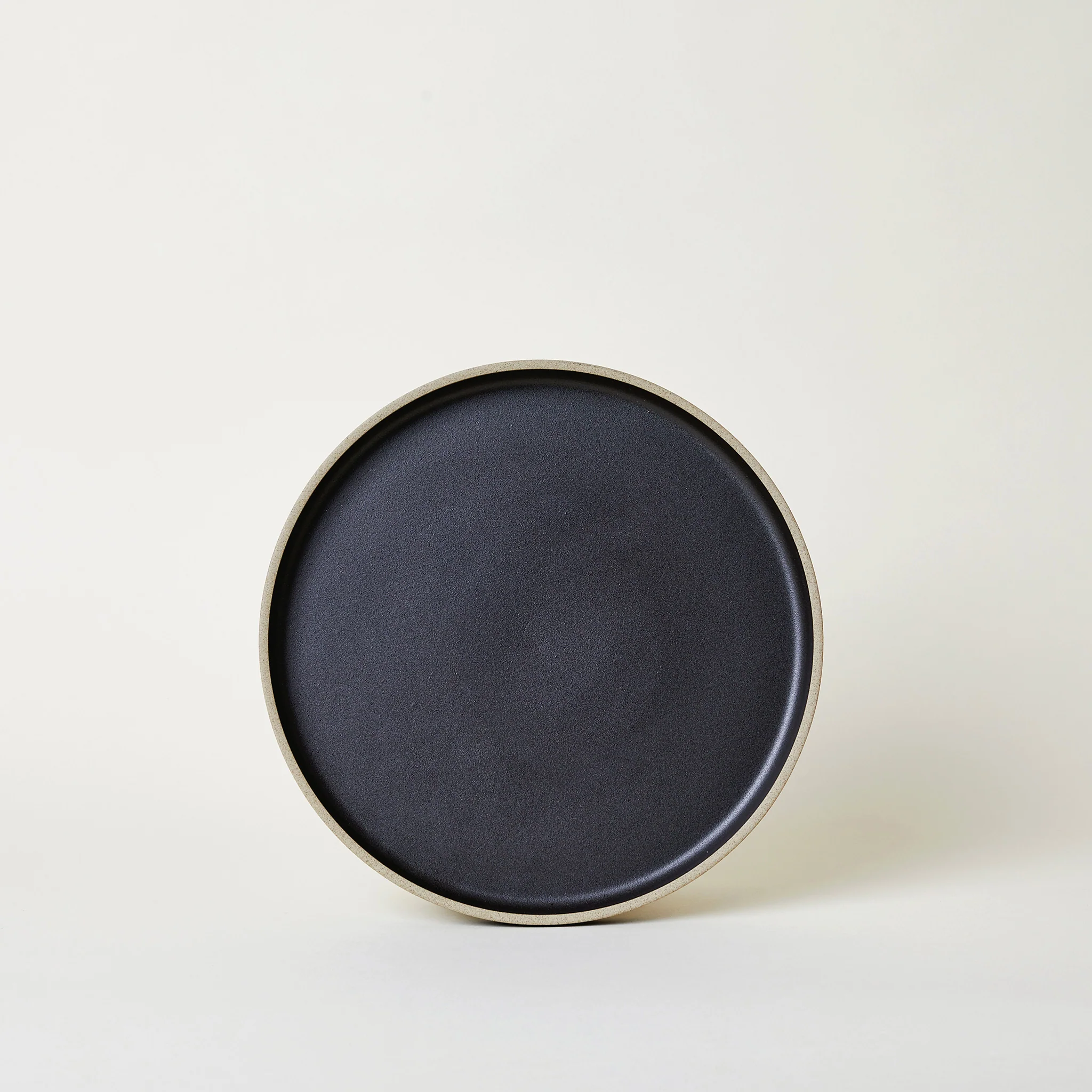 10" Hasami Porcelain Plate in Black - Image 4
