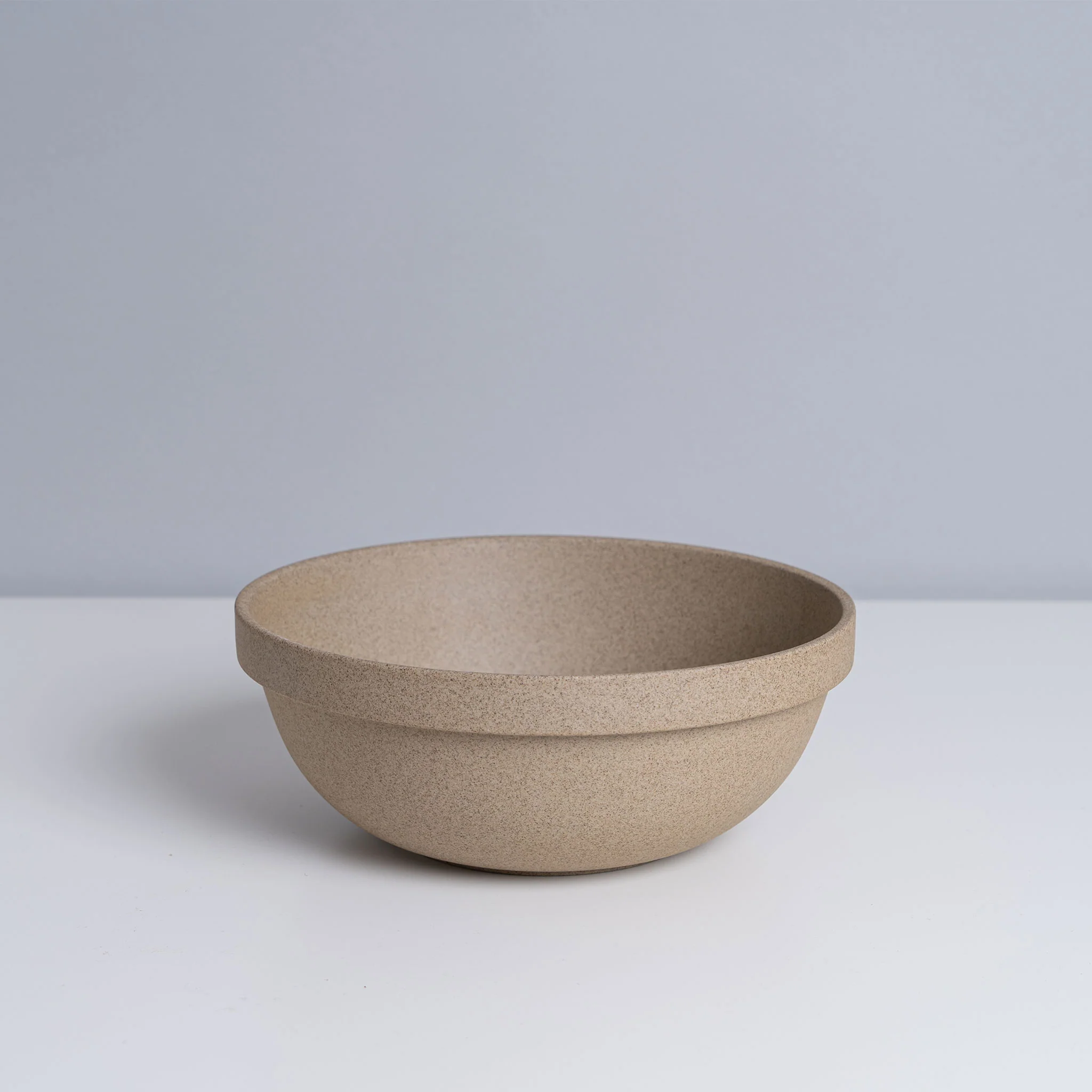 7.3" Hasami Porcelain Deep Round Bowl in Natural - Image 3