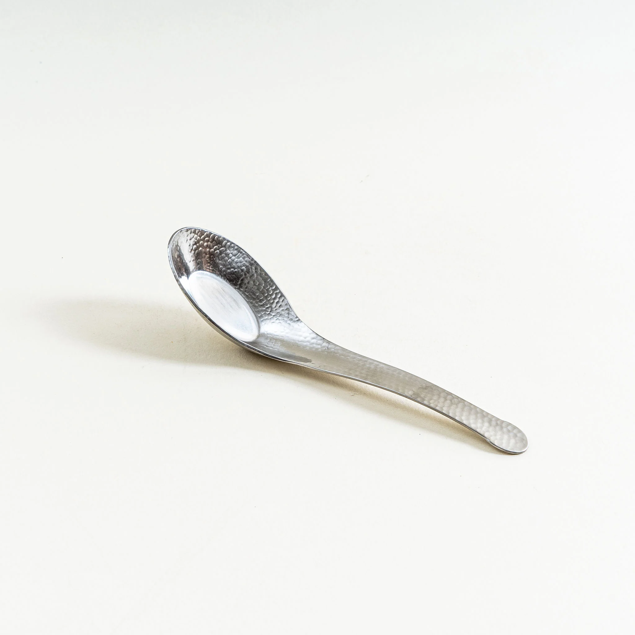 A12 Japanese Hammered Soup Spoon