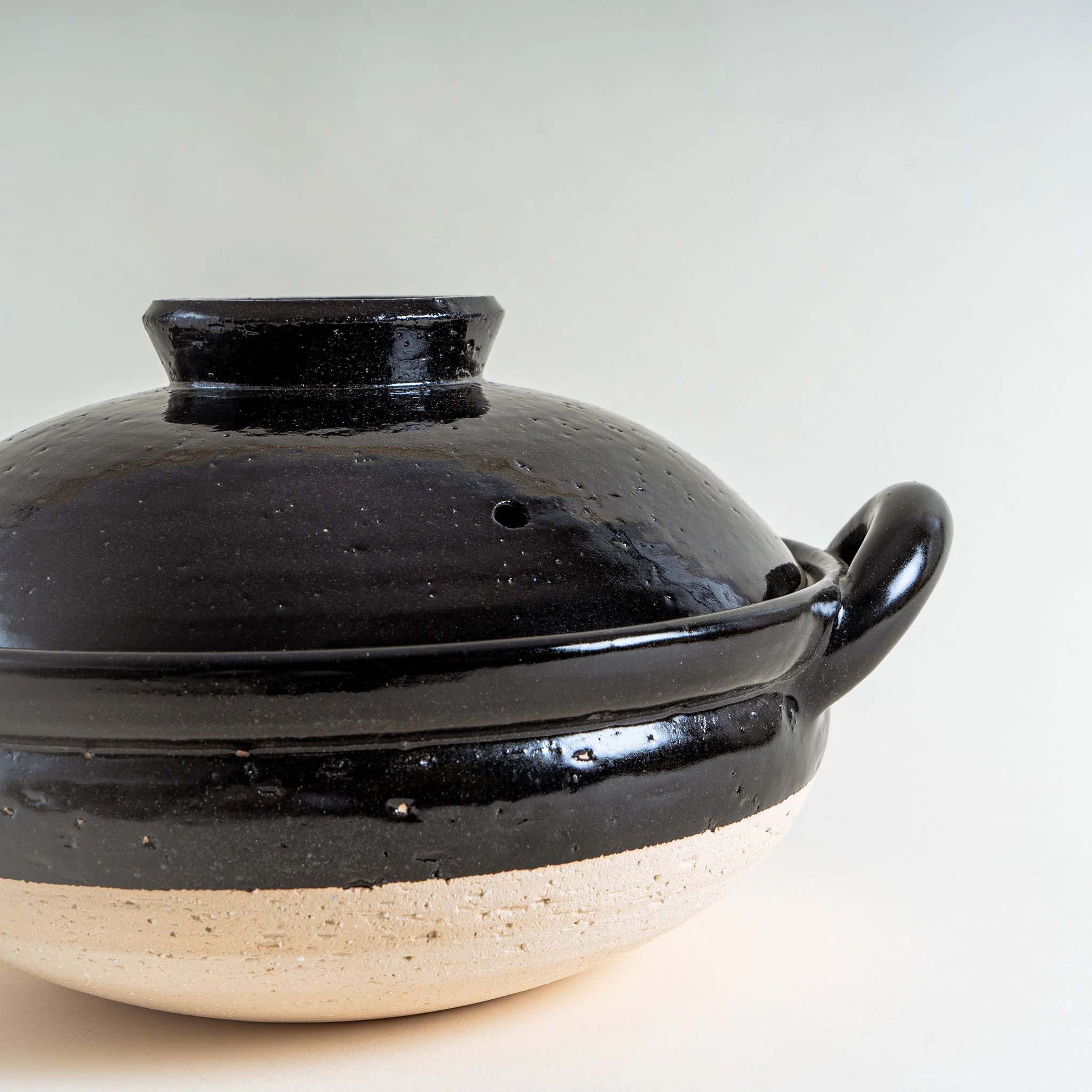 Medium Mushi Steamer Donabe in Black - Image 5