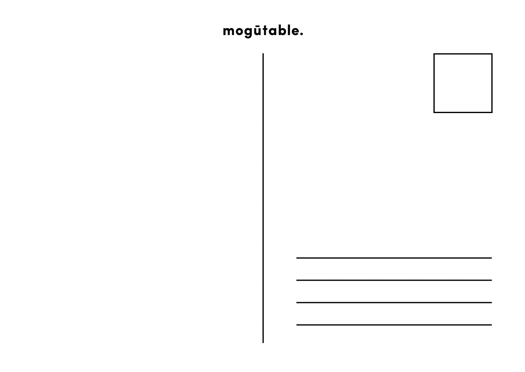Mogutable X Chang Chih NYC Postcard - Image 8