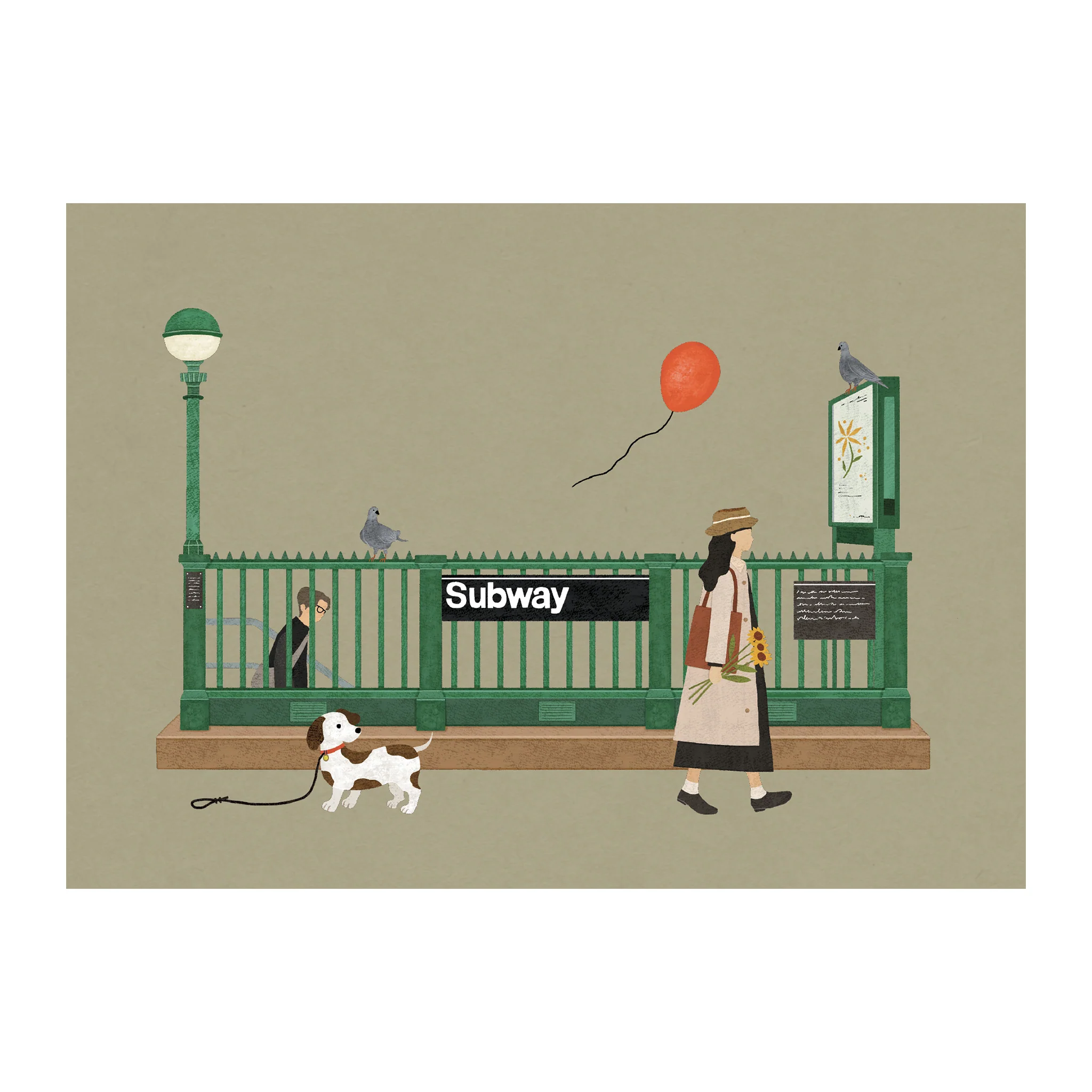 Mogutable X Chang Chih NYC Subway Print - Image 3