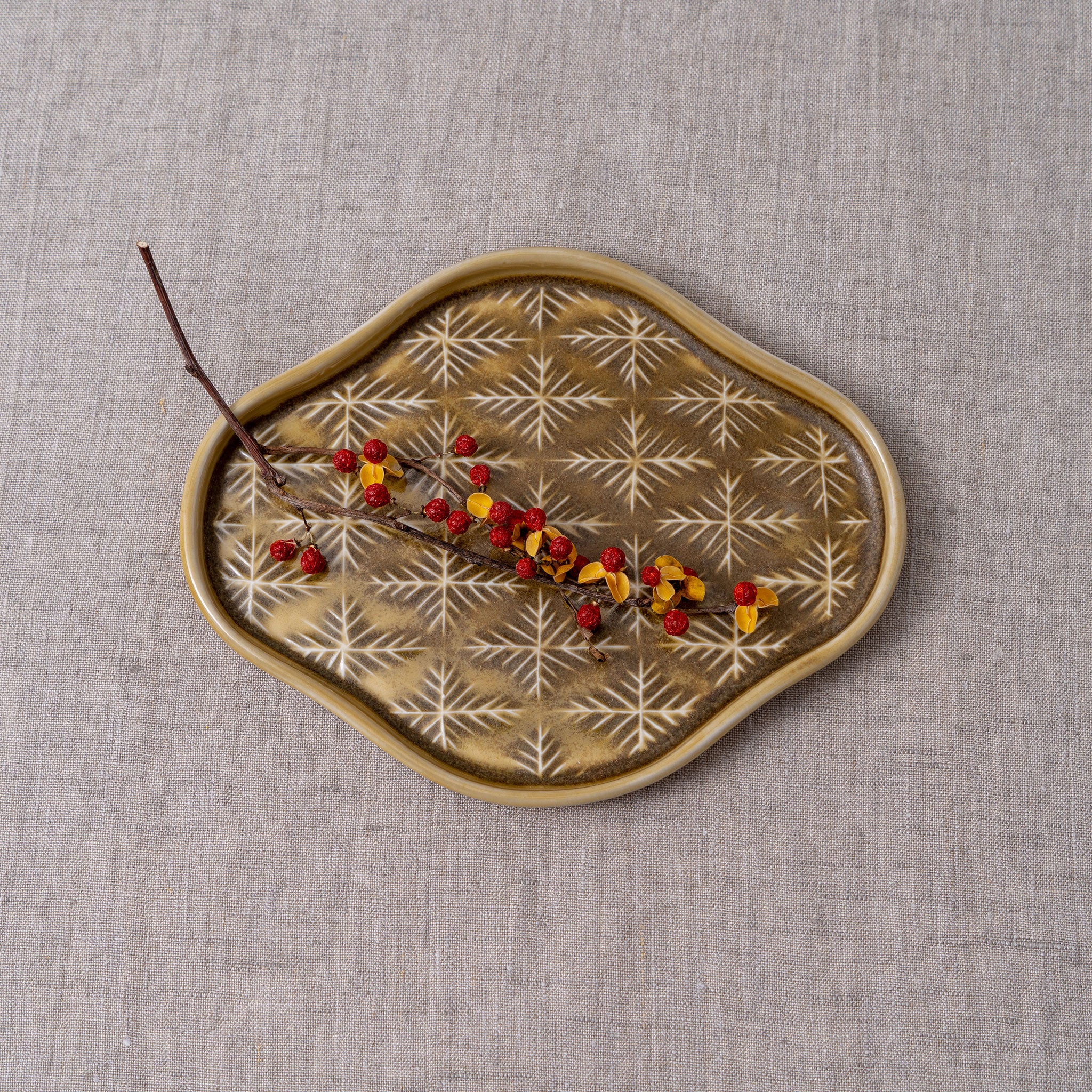 Patterned Plate - Cloud