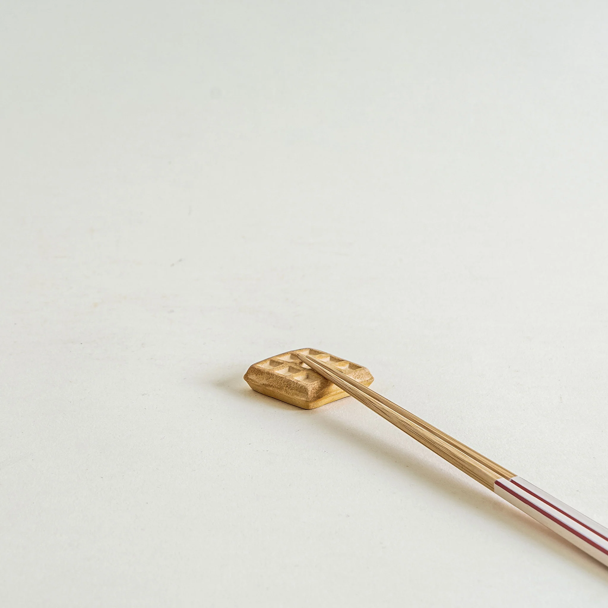 Square Waffle Chopstick Rest - Image 2