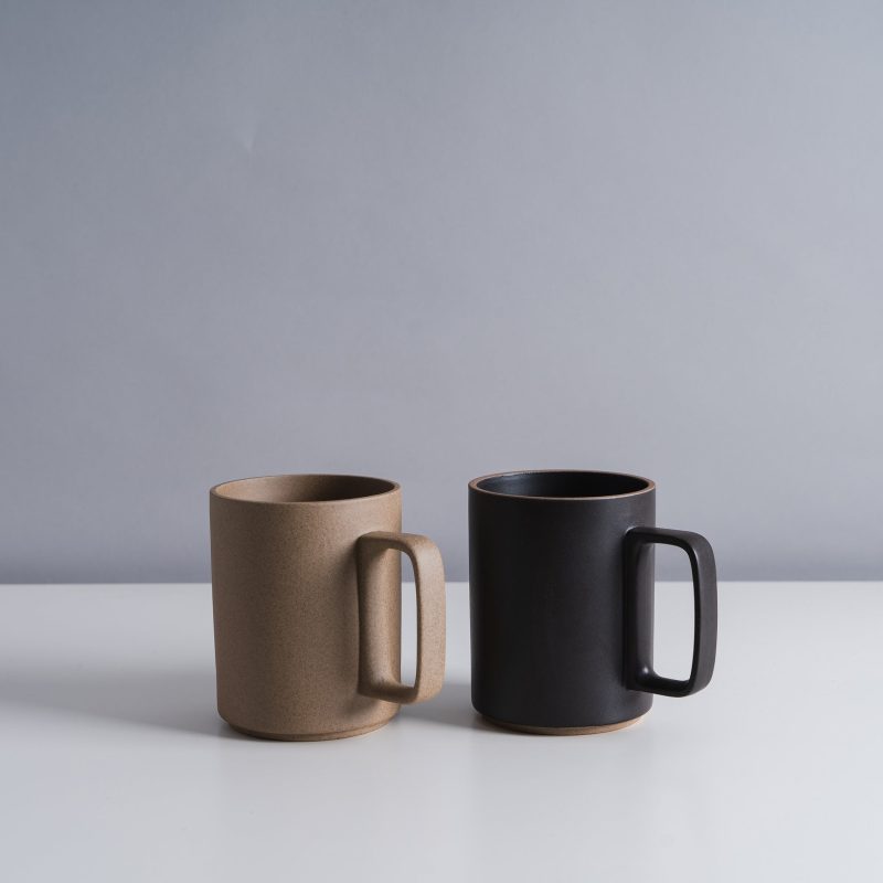 hasami porcelain mug natural black 15 oz mogutable jpg