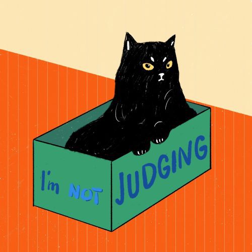 Neko.Co.Neko. Art Print - I'm Not Judging