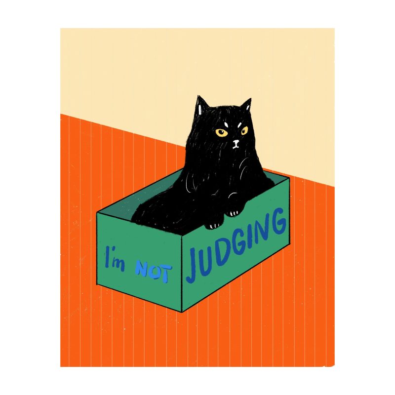 Neko.Co.Neko. Art Print - I'm Not Judging